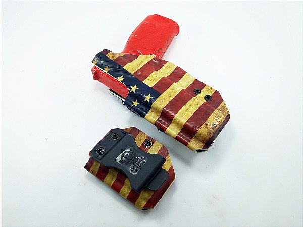Coldre + porta carregador (EUA)  TAURUS G3(T.O.R.O) - Destro