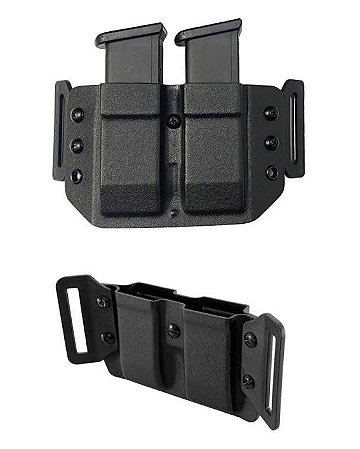 Porta carregador duplo externo kydex IMBEL