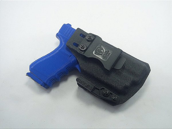 Coldre kydex velado GLOCK G19, G25, G23 e G45 Lanterna