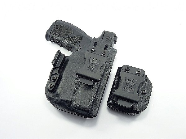Coldre + porta carregador TS9 lanterna