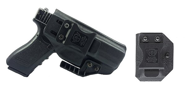 Coldre + porta carregador Glock G17 e G22