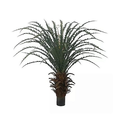 Planta Árvore Artificial Samambaia Verde 80cm