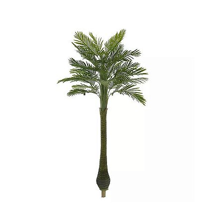 Planta  Artificial Palmeira Real Toque Verde 2,1m