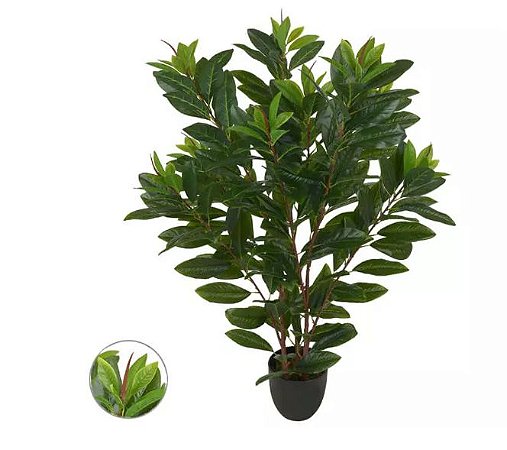 Planta Árvore Artificial Afelandra Real Toque Verde 1,15m