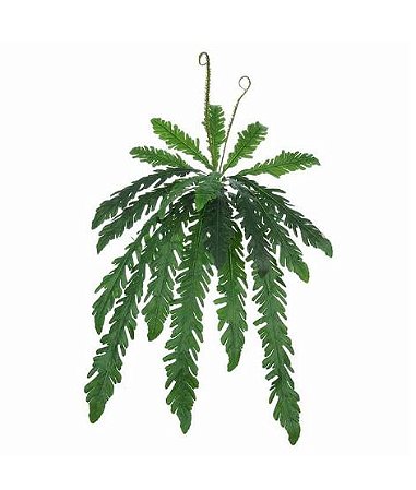 Folhagem Artificial Asplênio Pendente Verde 89cm