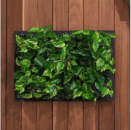 Folhagem Artificial Placa Jiboia Verde 65x45cm