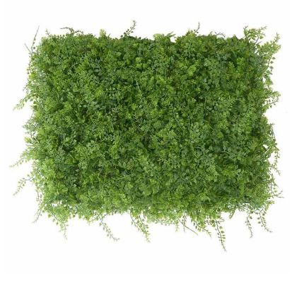 Folhagem Artificial Placa Grama Mix Verde Claro 60x40cm