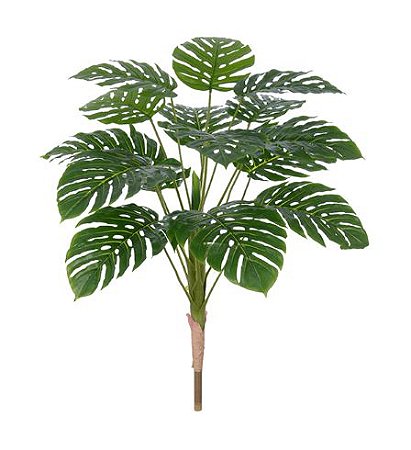 Planta Árvore Artificial Costela-de-Adão Real Toque Verde 90cm