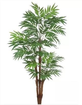 Planta Artificial Árvore Palmeira Phoenix Texturizado Verde 1,77m
