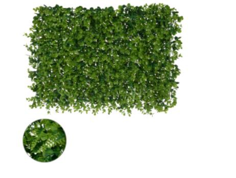 Folhagem Artificial Placa Eucalipto Plastico Verde 40x60cm
