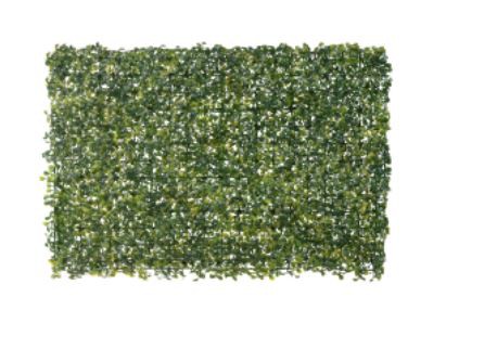 Folhagem Artificial Placa Pastico verde 40x60cm