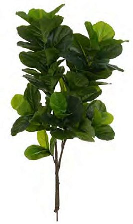 Planta Árvore Artificial Ficus Lyrata Real Toque X72 Verde 1,2m