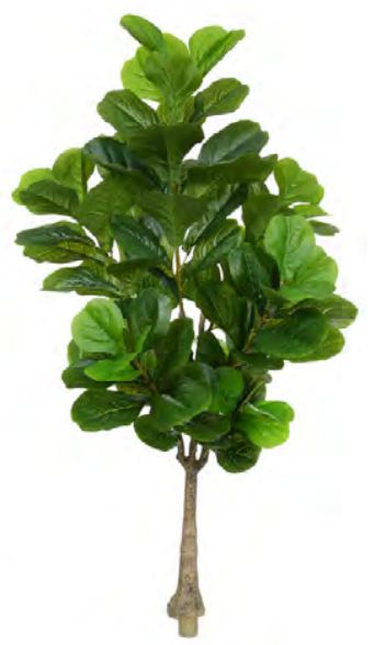 Planta Árvore Artificial Ficus Lyrata Real Toque X82 Verde 1,5m