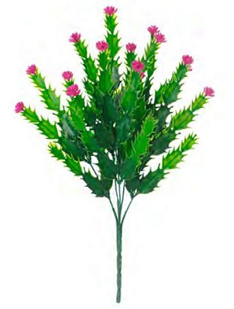 Folhagem Artificial Cacto Flor De Maio Beauty 39cm