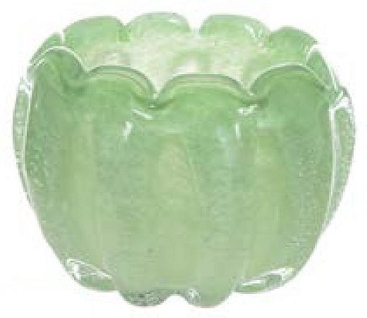 Vaso Decorativo Vidro Verde Menta Claro 12cm