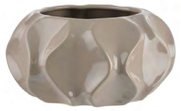 Vaso Cerâmica Fendi 12cm