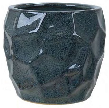 Vaso Cerâmica Azul 11,5cm