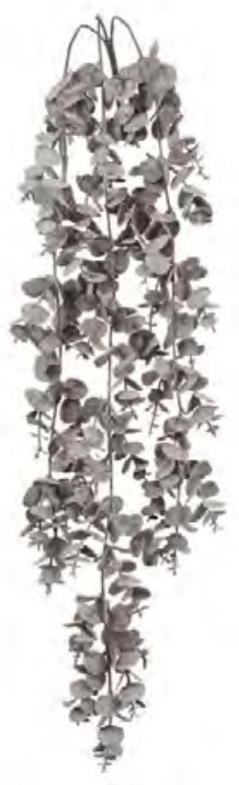 Planta Artificial Pendentes Eucalipto Vermelho 77cm