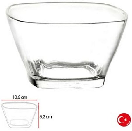 Bowl Vidro 315ML 6,2x10,6cm Rt Defne Transparente