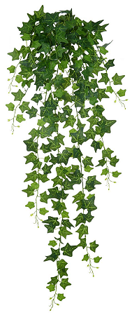 Planta Artificial Folhagem Hera Pendurar C/UV X252 Verde 1,1M