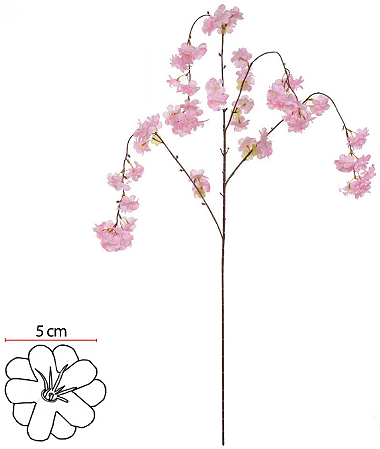 Haster Flor Cerejeira X74 Rosa 2T 98cm