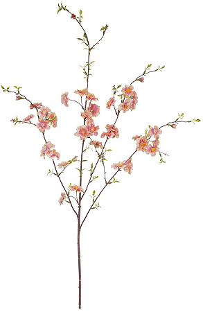 Haste Flor Cerejeira X37 Rosa 2T Outono 90cm