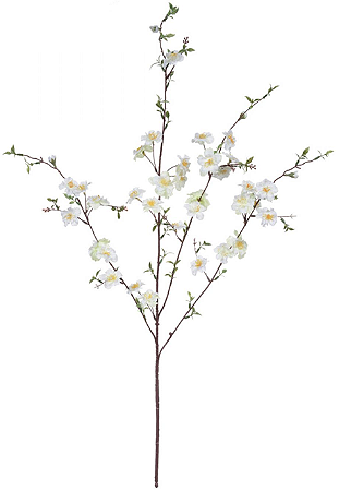 Haste Flor Cerejeira X37 Creme 90cm