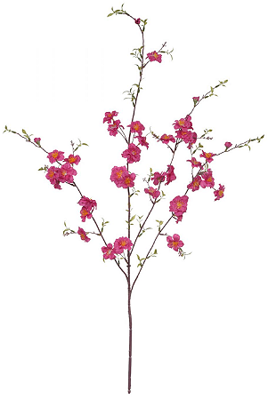 Haste Flor Cerejeira X37 Fucsia 90cm