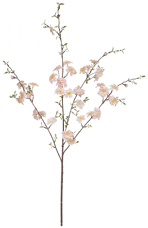 Haste Flor Cerejeira X37 Rosa Claro 90cm