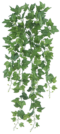 Planta Artificial Folhagem Hera Pendurar X192 Verde 86cm