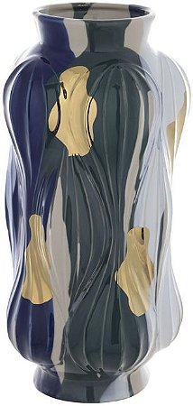 Vaso Decorativo Ceramica Colorido 40cm