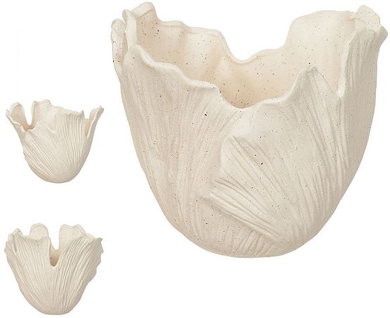 Vaso Decorativo Ceramica Nude 17cm