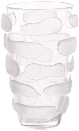 Vaso Decorativo Vidro Transparente 32cm