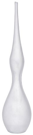 Vaso Decorativo Vidro Transparente Fosco 64cm
