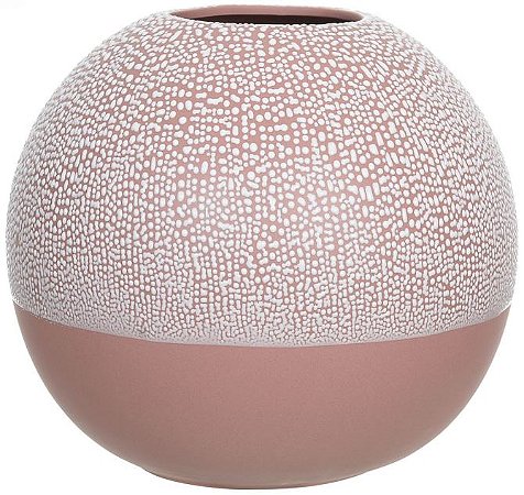 Vaso Decorativo Porcelana Terracota 20cm