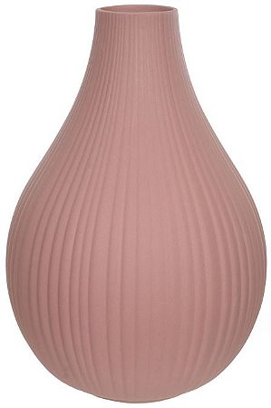 Vaso Decorativo Porcelana Terracota 37,5cm