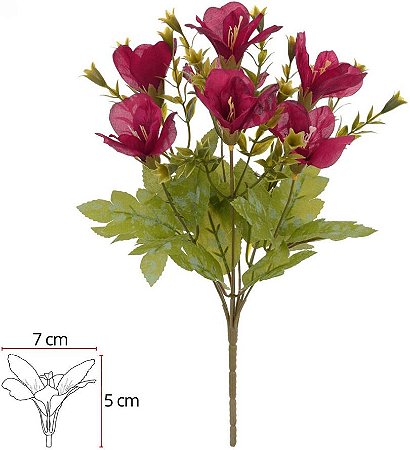 Buque Astromelia X7 Beauty Outono 34cm