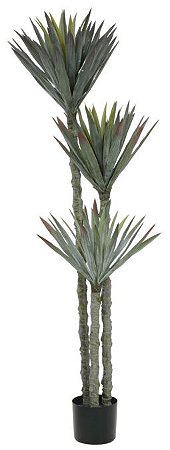 Planta Artificial Arvore Yucca X100 Verde 1,6m