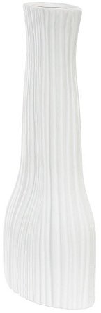 Vaso Decorativo Ceramica Off White 40,5cm