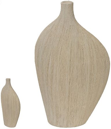 Vaso Decorativo Ceramica Fendi 30,5cm