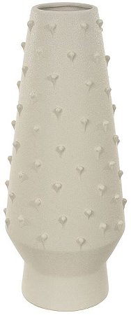 Vaso Decorativo Ceramica Off White 50cm