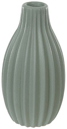 Vaso Decorativo Porcelana Verde 13cm