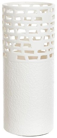 Vaso Decorativo Ceramica Off White 36,5cm