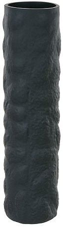 Vaso Decorativo Vidro Preto 40cm
