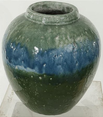 Vaso Decorativo Ceramica Colorido 28cm