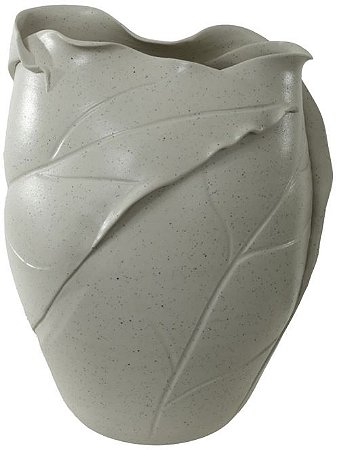 Vaso Decorativo Ceramica Branco 27cm