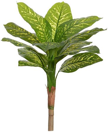 Planta Artificial Arvore Comigo Niguém Pode Real Toque X12 Verde Creme 1m