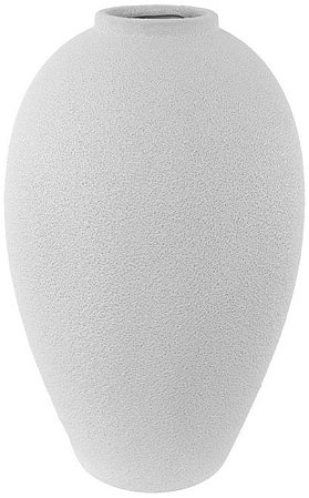 Vaso Decorativo Ceramica Branco 36cm