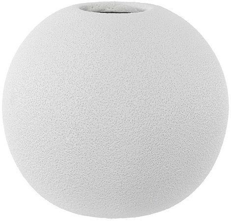 Vaso Decorativo Ceramica Branco 23,5cm