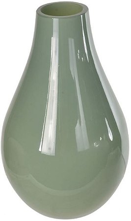 Vaso Decorativo Vidro Verde 14,5cm